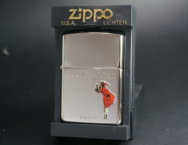 画像: zippo WINDY エポキシメタル 1996年製造 