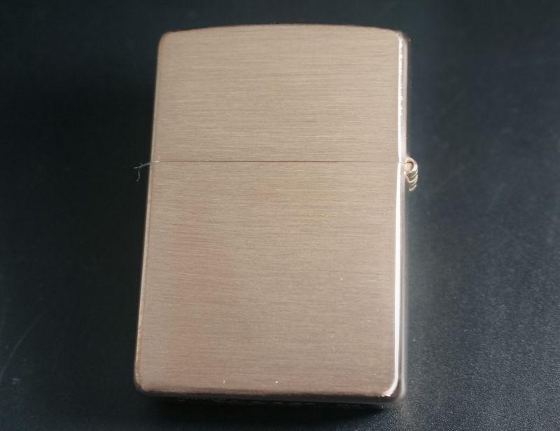 画像: zippo SOLID COPPER（純銅) ブラッシュ