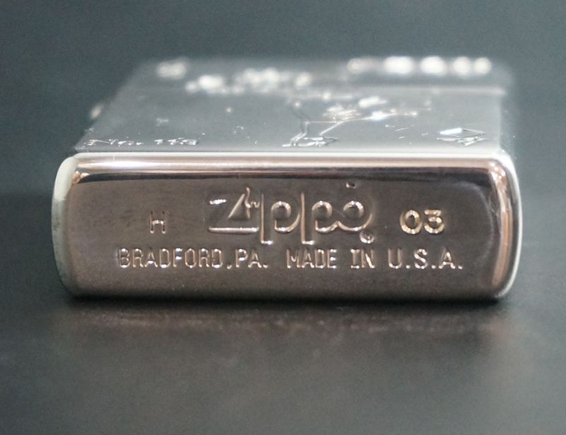 画像: zippo WINDY ダイヤのエース 2003年製造