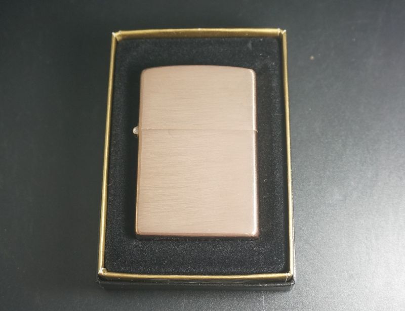 画像: zippo SOLID COPPER(純銅）サテーナ 2004年製造 キズあり