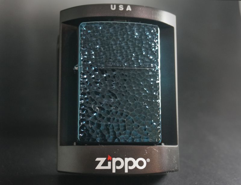 画像: zippo リューター ブルー 2004年製造