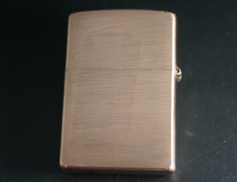 画像: zippo SOLID COPPER(純銅）サテーナ 2004年製造 キズあり