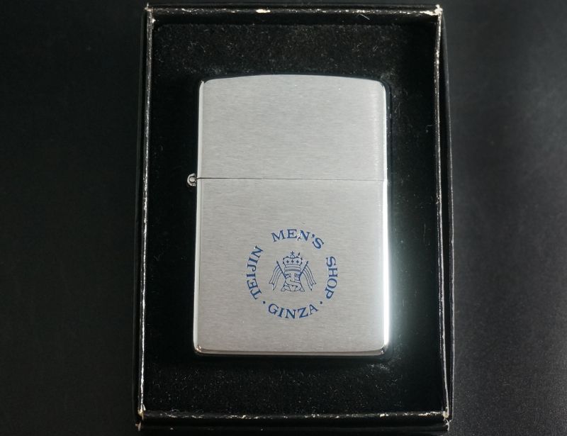 画像: zippo TEIJIN MEN´S SHOP 1980年製造