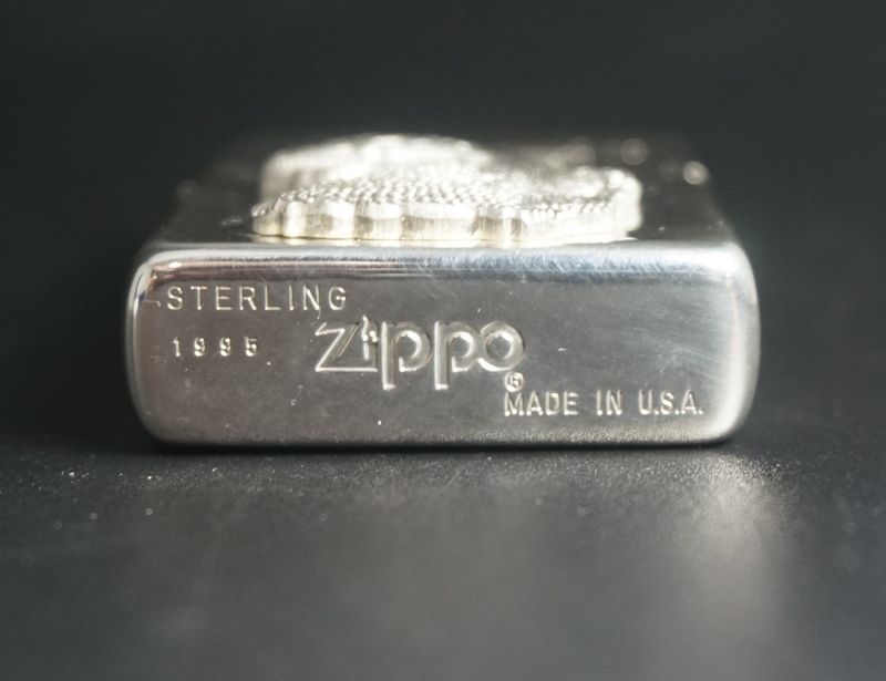 画像: zippo スターリングシルバー GODGILLA(ゴジラ) 1995年製造