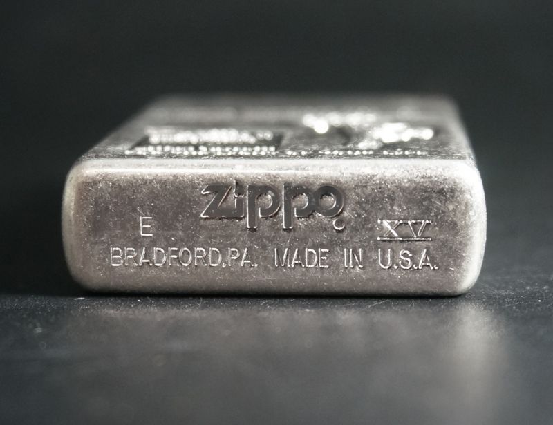 画像: zippo WINDY シルバーバレル ストラップセット 1999年製造