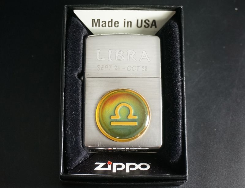 画像: zippo てんびん座 2001年製造