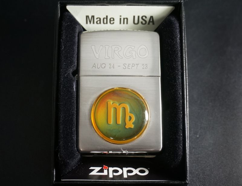 画像: zippo おとめ座 2001年製造