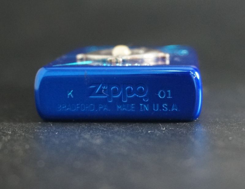 画像: zippo イルカ 「Drop in the Ocean」  2001年製造