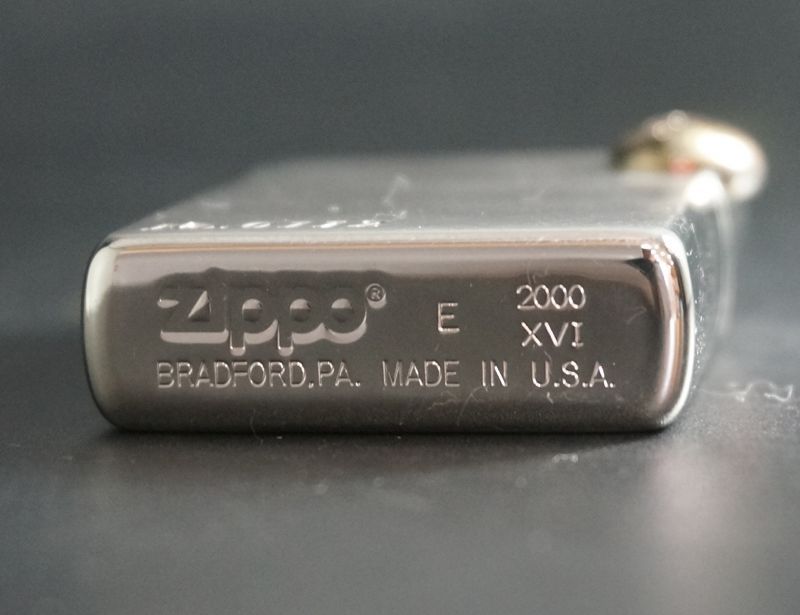 画像: zippo クロスサテーナ　ハートメタル 2000年製造