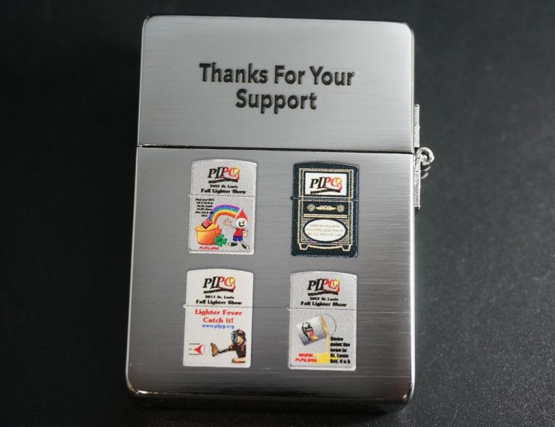 画像: zippo 1935REPLICA PLPG（ポケットライター保存協会）2014年製造