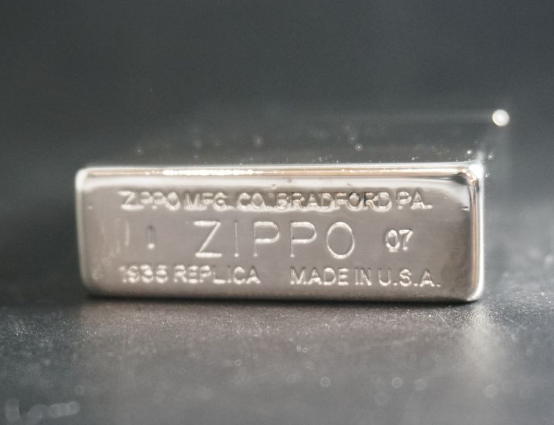 画像: zippo 1935REPLICA シルバーメッキ 2007年製造