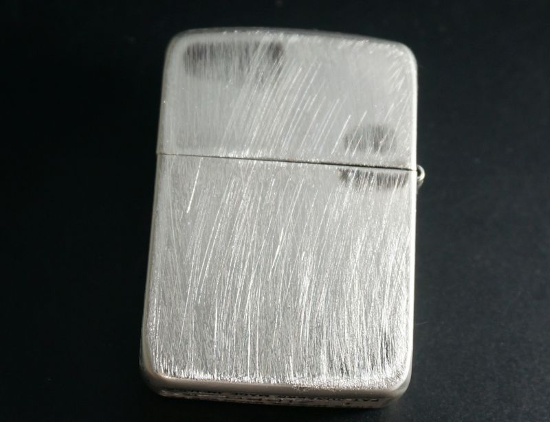 画像: zippo 1941 REPLICA USED FINISH アンティーク加工 ニッケル 1941 UD-N 