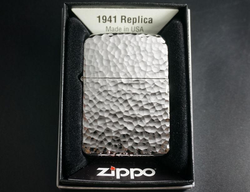 画像: zippo 1941REPLICA 両面リューター プラチナメッキ