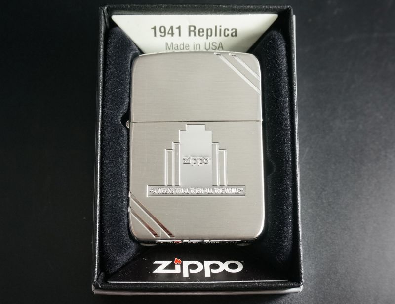 画像: zippo 1941REPLICA ZIPPO社屋 41SS-ZMO