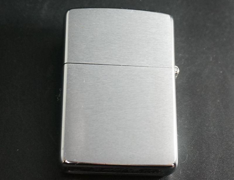 画像: zippo #200 ブラッシュ・クローム 1978年製造