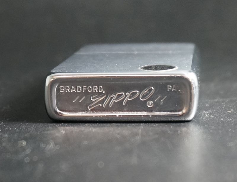 画像: zippo #200 ブラッシュ・クローム 1978年製造