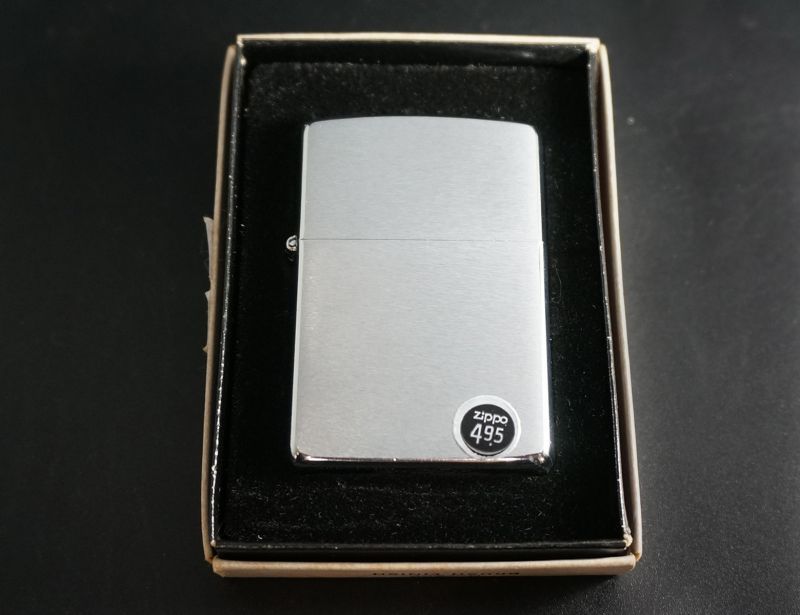 画像: zippo #200 ブラッシュ・クローム 1978年製造