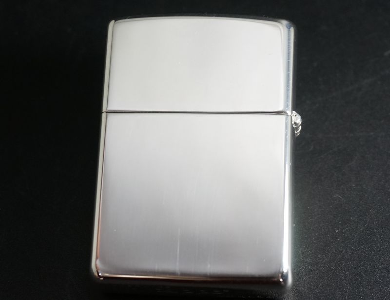 画像: zippo スターリングシルバー 雷神 #15 2005年製造