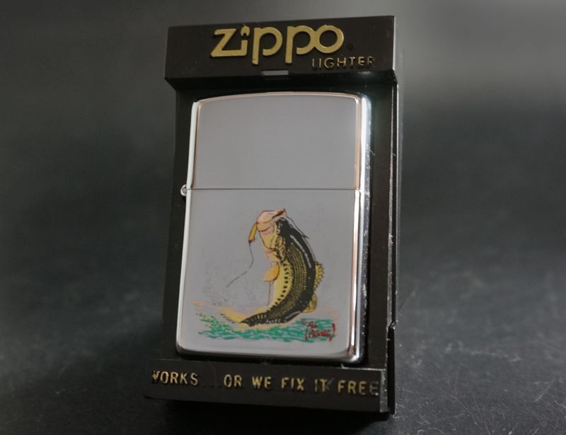 画像: zippo Al Agnew ブラックバス 1993年製造