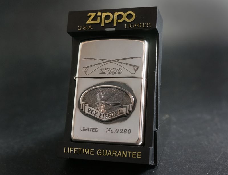 画像: zippo FLY FISHING 1996年製造 キズあり