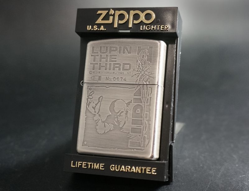 画像: zippo ルパン三世 LUPIN THE THIRD 銀古美仕上げ 