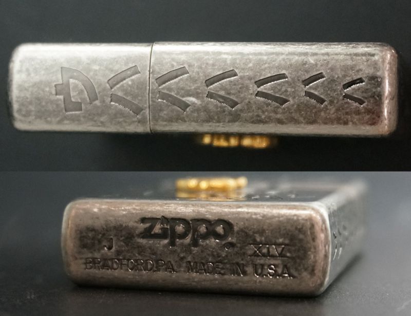 画像: zippo 黄金バット B 1998年製造