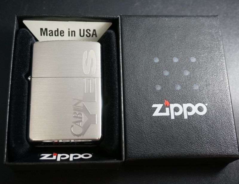 画像: zippo CABIN ウルトラマイルド 「ALL CABIN ALL YES! 」1997年製造 