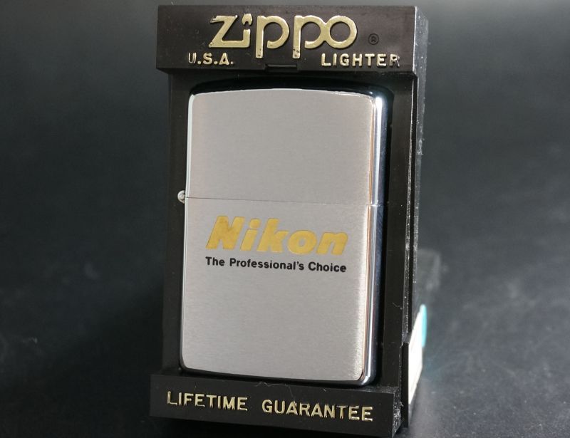 画像: zippo Nikon イエロー #200 1978年製造 