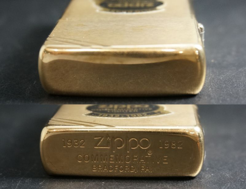 画像: zippo ジッポー創業50周年記念モデル コメモラティブ シール付 ケース無