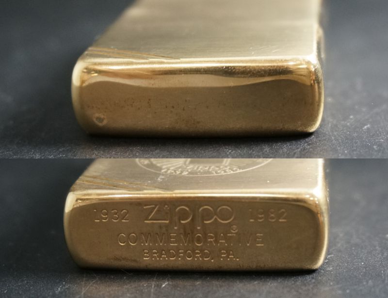 画像: zippo ジッポー創業50周年記念モデル コメモラティブ 刻印 ケース無