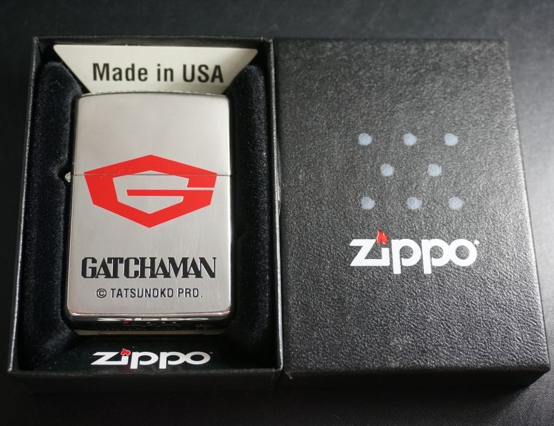 画像: zippo ガッチャマン Gマーク 1996年製造