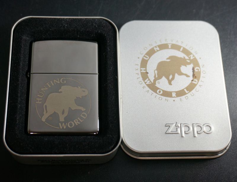 ZIPPO】ジッポー：HUNTING WORLD(ハンティングワールド