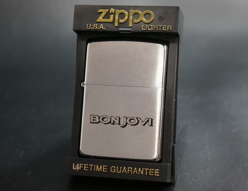 画像: zippo Bon Jovi #200 1995年製造