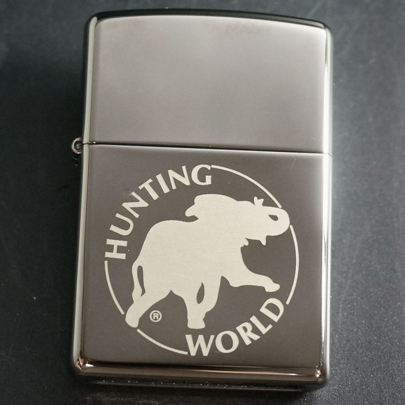 zippo HUNTING WORLD（ハンティングワールド）ロゴ #150 2008年