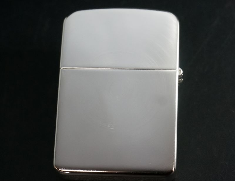 画像: zippo 41REPLICA スピン加工 サイドメッキ劣化あり。