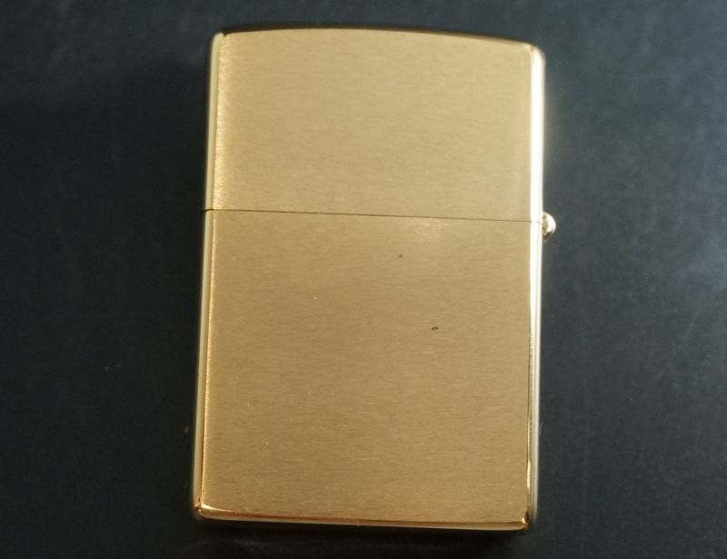 画像: zippo #204B ブラッシュ・ブラス 1977年製造