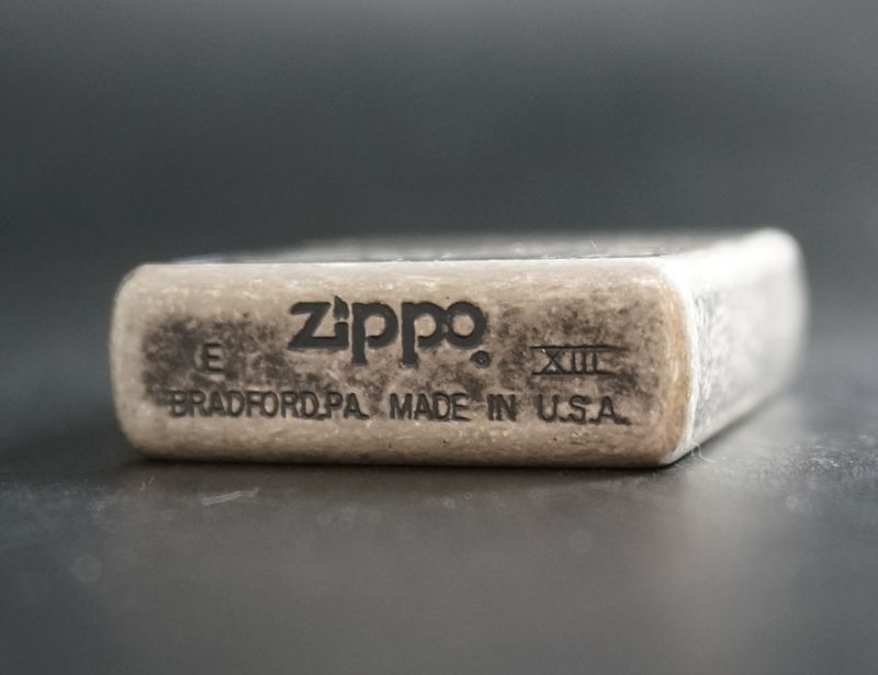 画像: zippo WINDY エッチング バレル加工 1997年製造