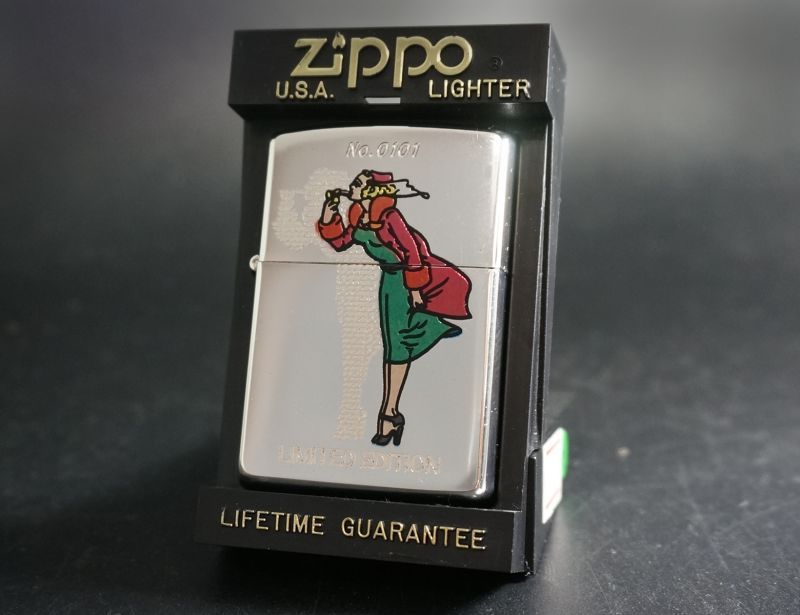 画像: zippo WINDY シルバーメッキ 1996年製造