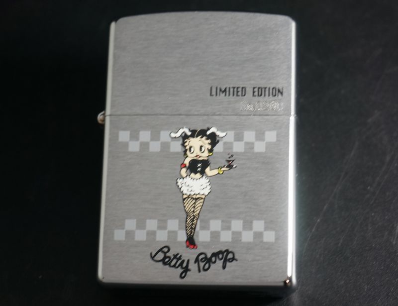 画像: zippo ベティ・ブープ（Betty Boop）オルゴール付 1998年製造