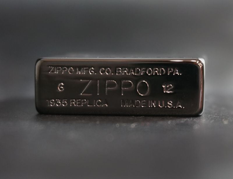 画像: zippo SevenStars 懸賞品 1935REPLICA ブラックストライプ 