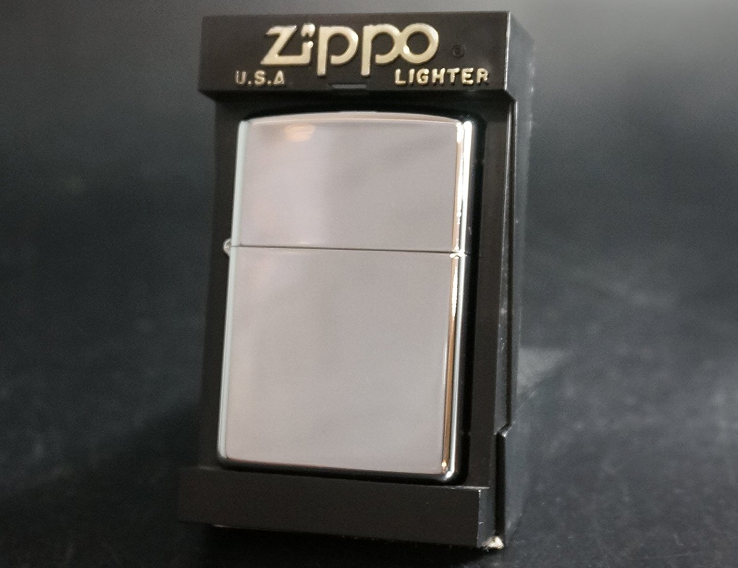 画像: zippo #250 ハイポリッシュ・クローム 1997年製造