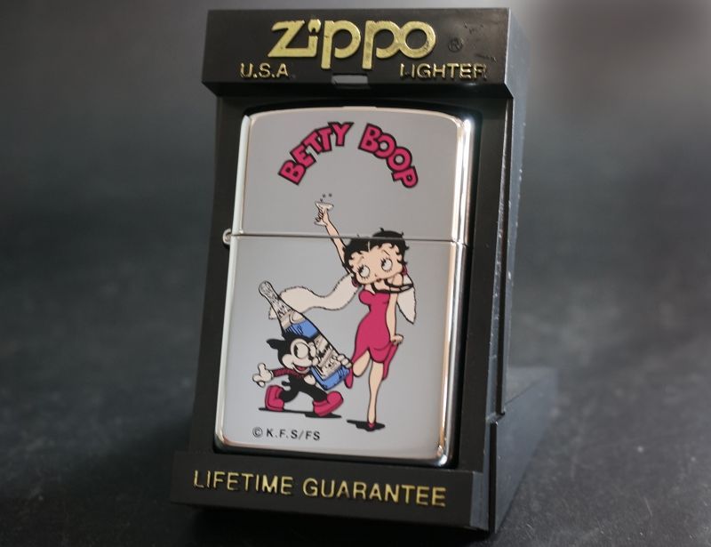 画像: zippo ベティ・ブープ（Betty Boop） プリント A 1997年製造