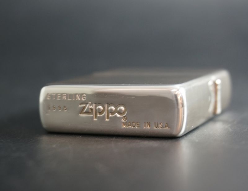 画像: zippo スターリングシルバーイーグル柄