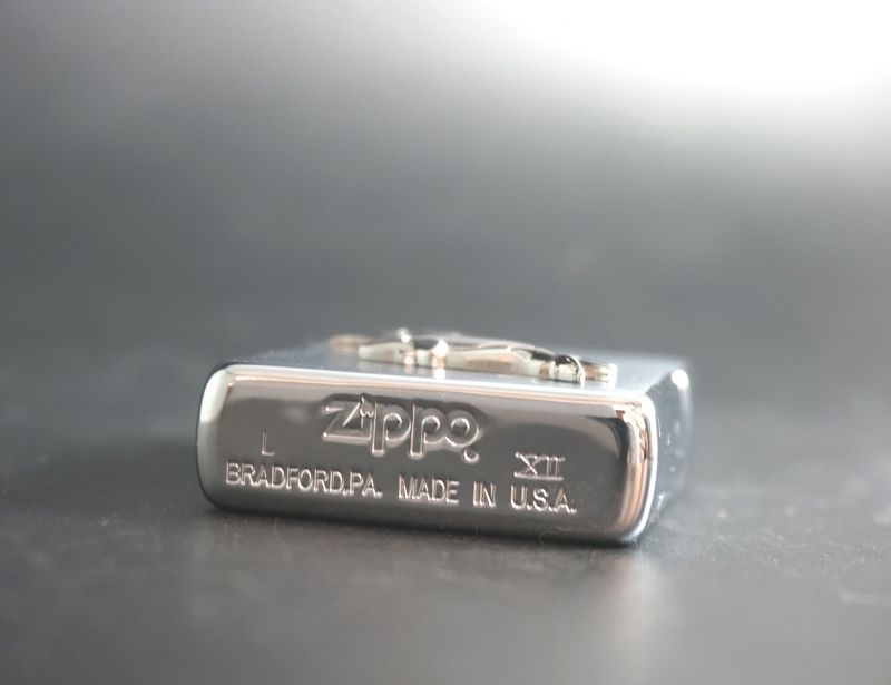 画像: zippo イルカメタル シルバー #200 1996年製造