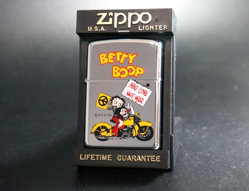 画像: zippo ベティ・ブープ（Betty Boop） プリント D 1996年製造