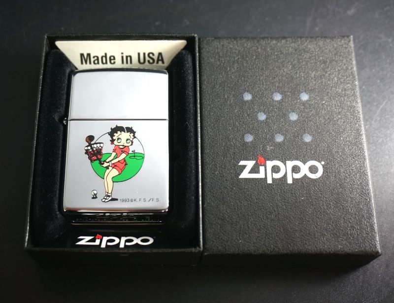画像: zippo ベティ・ブープ（Betty Boop） プリント C 1994年製造