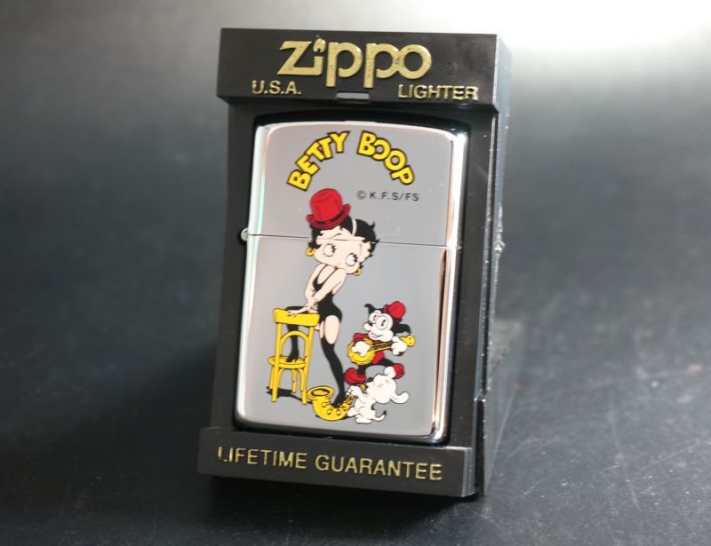 画像: zippo ベティ・ブープ（Betty Boop） プリント E 1996年製造