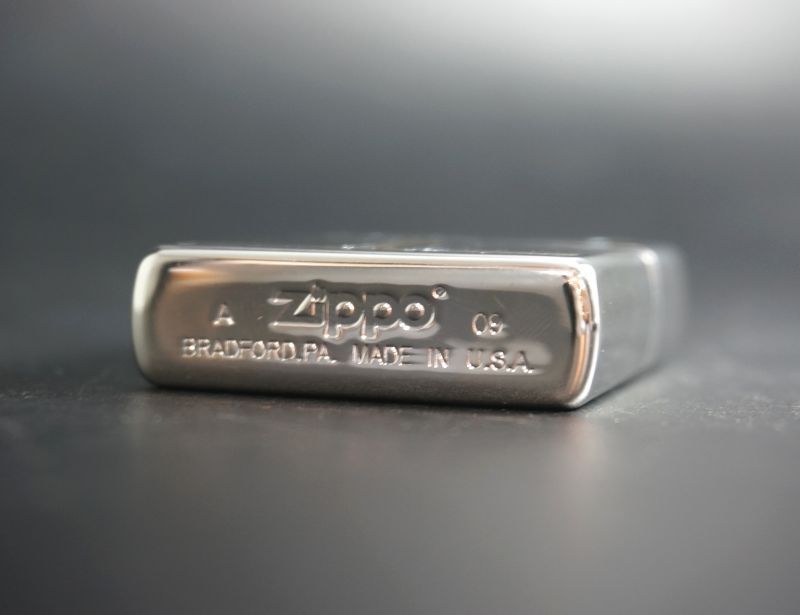 画像: zippo WINDY シルバーメッキ 2009年製造