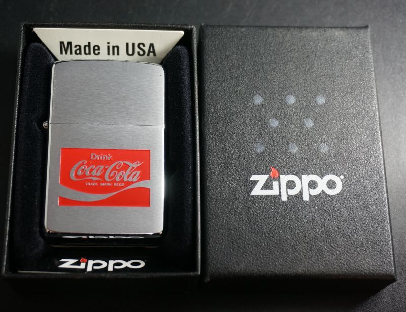 画像: zippo Coca-Cola ロゴ 1981年製造