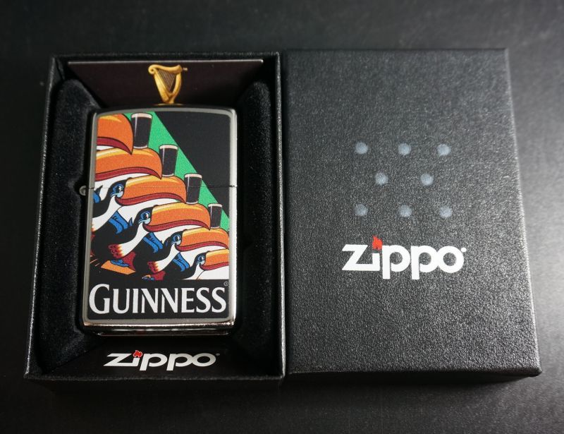 画像: zippo ギネスビール#207 2018年製造